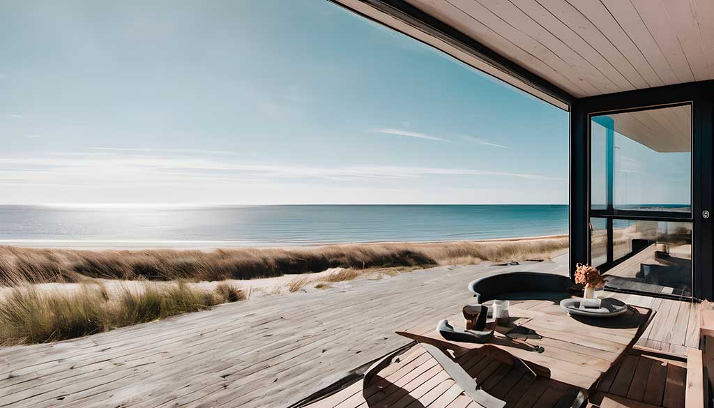 Dänemark Ferienhaus direkt am Strand