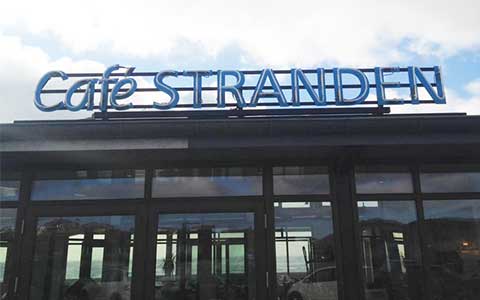 Cafe Stranden in Henne Strand