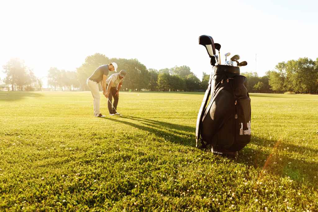 Golfen in Henne Strand