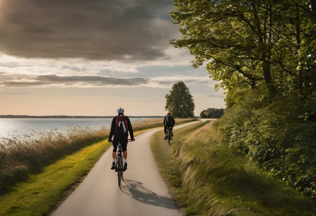 Fahrradfahren auf Fünen in Dänemark