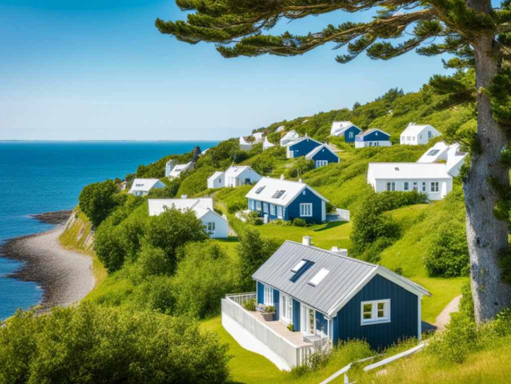 Ferienhaus mit Meerblick auf Ærø