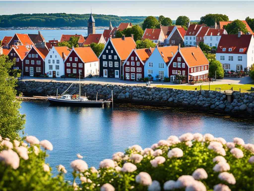 Pittoreske Städte auf Ærø