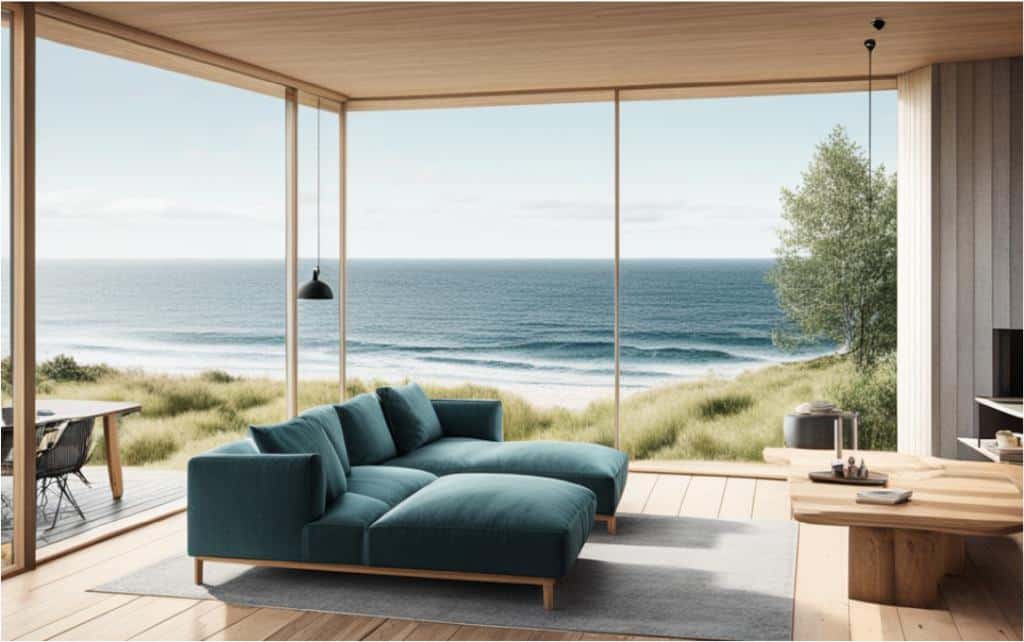 Ferienhaus in Dänemark direkt am Meer in Alleinlage