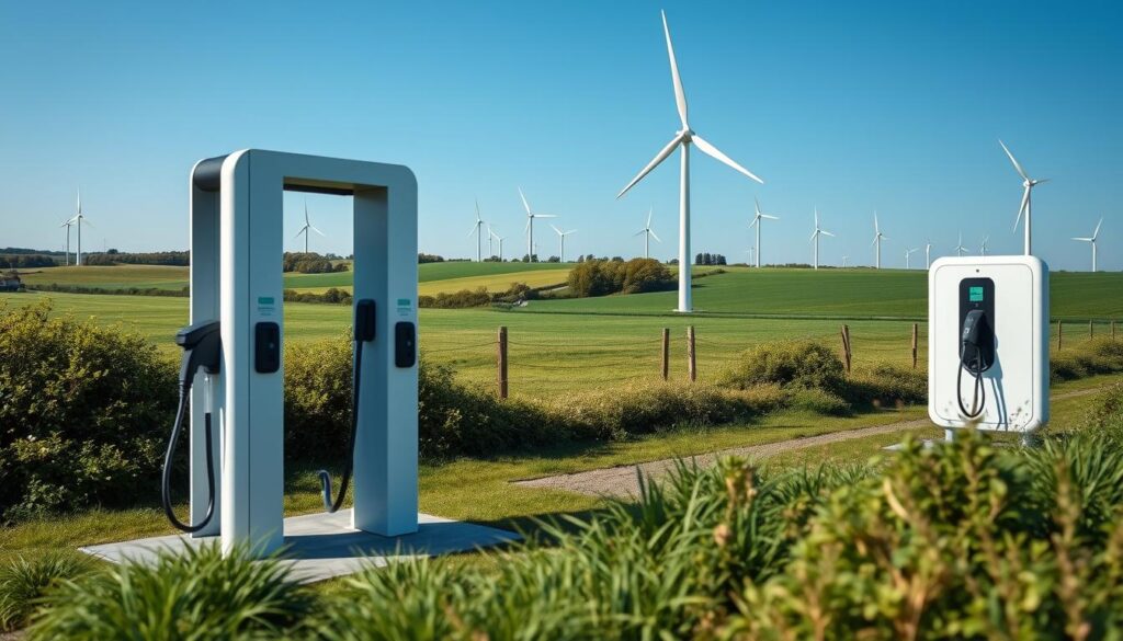 Ladestation für Elektroautos in Dänemark Ladestation für Elektroautos in Dänemark