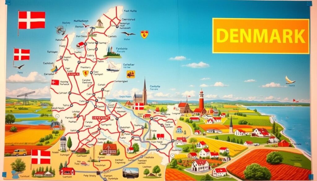 Wie weit ist es nach Dänemark?