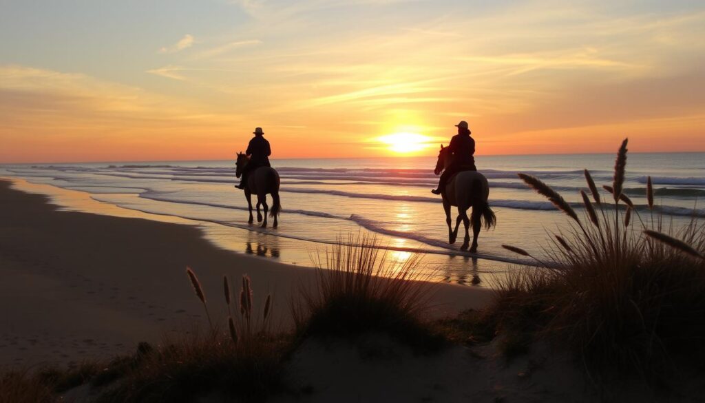 Reiten an Dänemarks Stränden