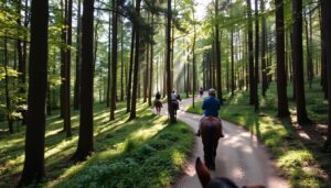 Reitwege in den dänischen Wäldern