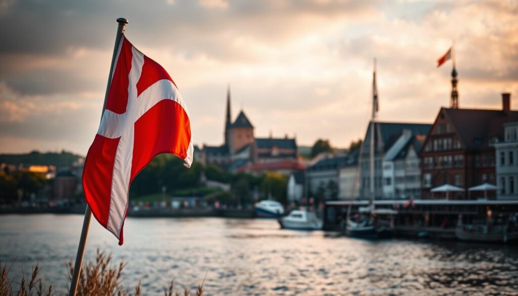 Geschichte dänische Flagge Sehenswürdigkeiten