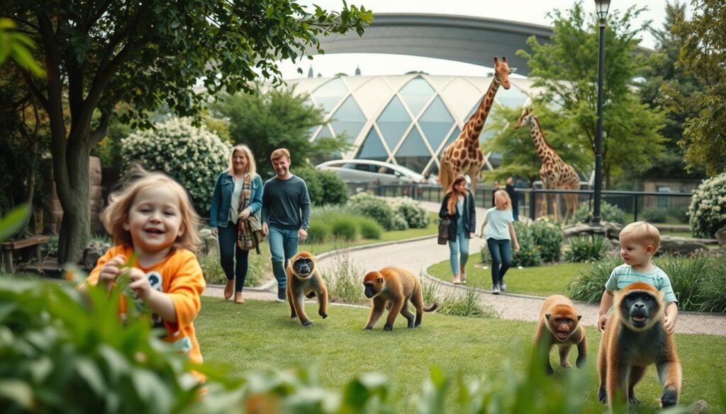 Odense Zoo Familienattraktionen