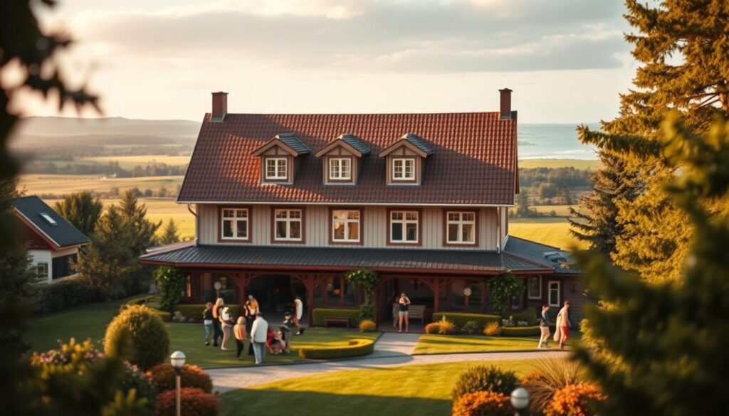 Großes Ferienhaus für Gruppen Vrist Großes Ferienhaus für Gruppen Vrist