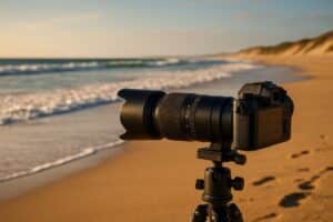 Kameraausrüstung für faszinierende Strandmotive