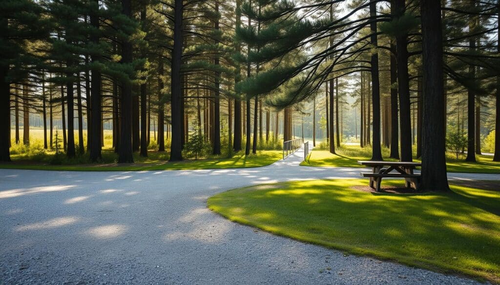 Parkplatz und Einrichtungen Blåbjerg Klitplantage