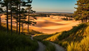 Wanderweg Blåbjerg Klitplantage