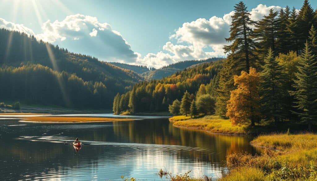 Aktivitäten in der Natur Dänemark