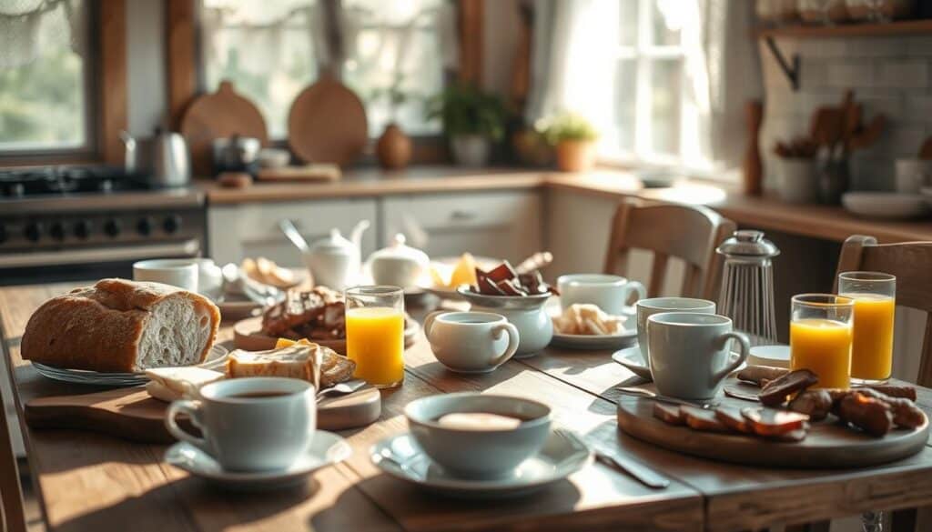 Dänisches Frühstück