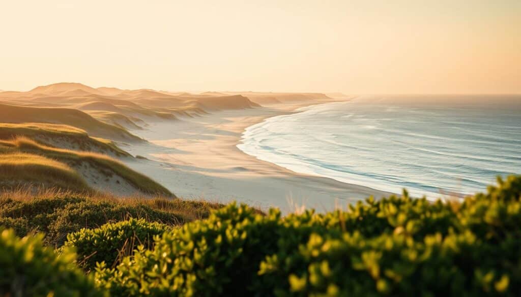 Sandstrand und Dünenlandschaft in Vester Husby