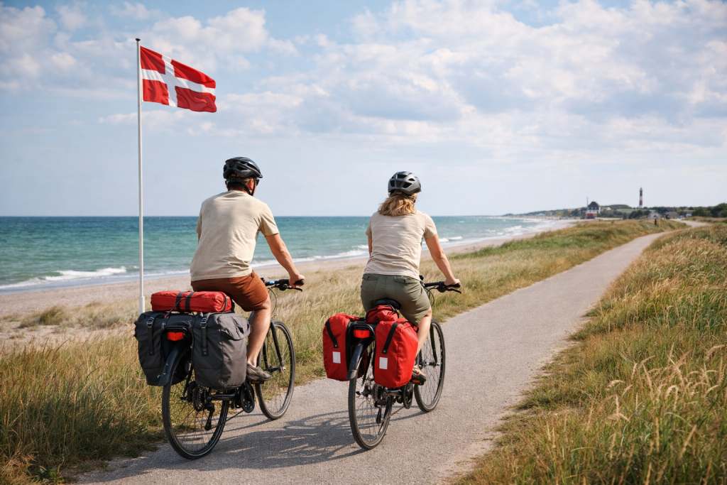 Dänemark ideal für Fahrradurlaub