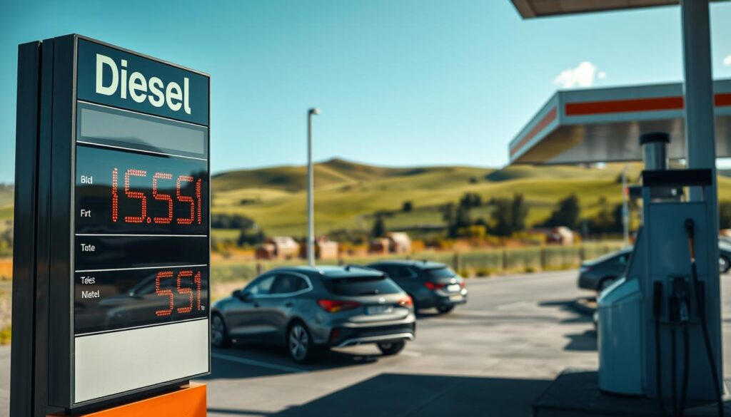 Diesel Dänemark Preis