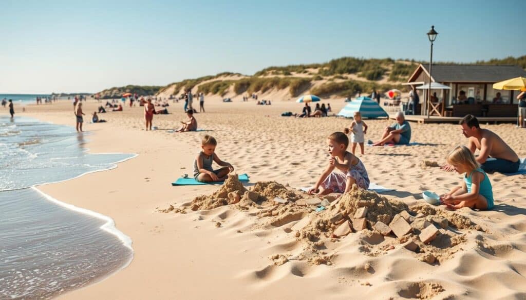 kinderfreundlicher sandstrand dänemark
