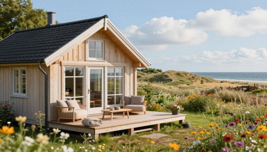 Ferienhaus Skodbjerge mit skandinavischem Flair