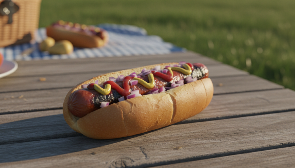 Ristet Hotdog