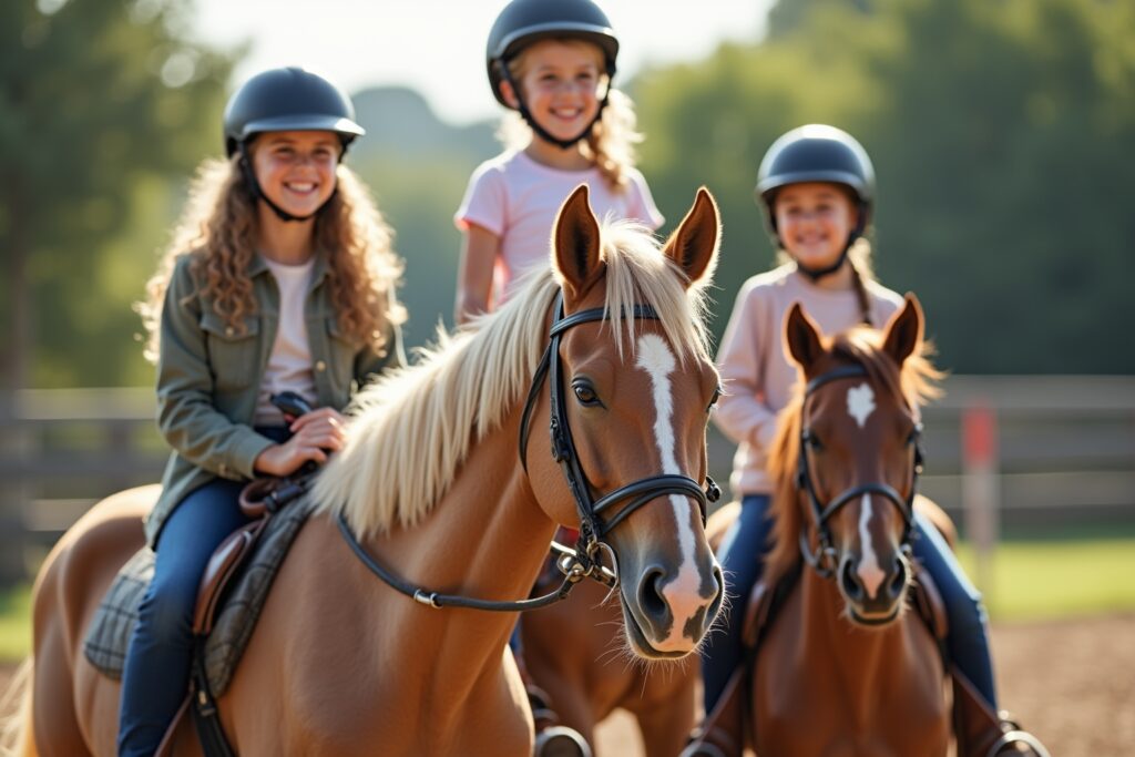 reiten mit kindern-Titel